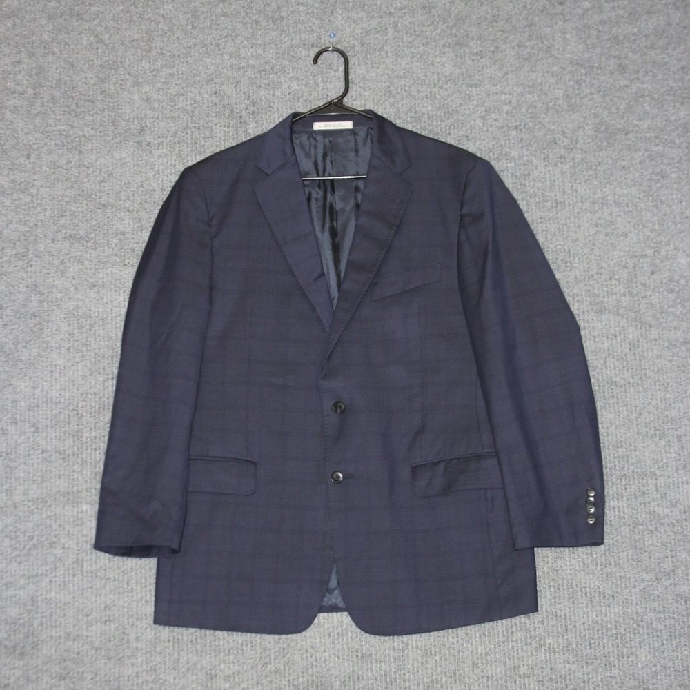 Joseph Abboud Suit Jacket Mens 42R‎ Blue Wool Lanificio T G di Fabio 1402/2FP